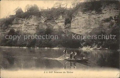 Fischerei Fischer Falaises du Rhone  Kat. Handwerk