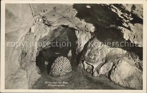 Hoehlen Caves Grottes Hoellgrotten Baar Nymphenquelle  Kat. Berge