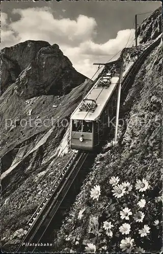 Zahnradbahn Pilatusbahn  Kat. Bergbahn