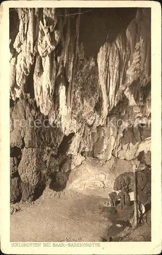 Hoehlen Caves Grottes Hoellgrotten Baar Baerengrotte  Kat. Berge