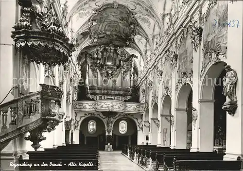 Kirchenorgel Regensburg Alte Kapelle  Kat. Musik