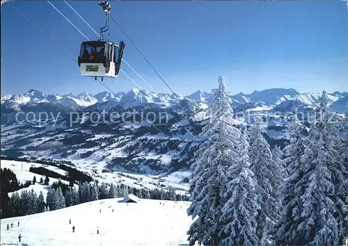 Seilbahn Rellerligrat Schoenried  Kat. Bahnen