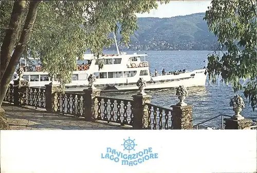 Motorschiffe Navigazione Lago Maggiore  Kat. Schiffe