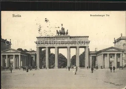 Brandenburgertor Berlin  Kat. Gebude und Architektur