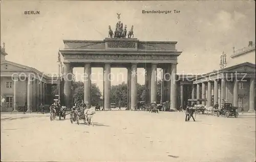 Brandenburgertor Berlin  Kat. Gebude und Architektur