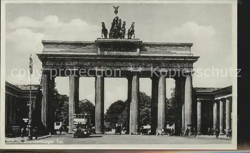 Brandenburgertor Berlin  Kat. Gebude und Architektur