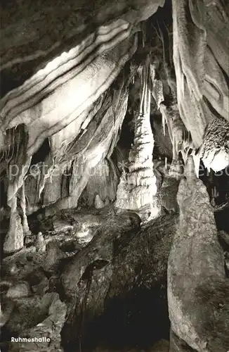 Hoehlen Caves Grottes Tropfsteinhoehle Attendorn Ruhmeshalle  Kat. Berge
