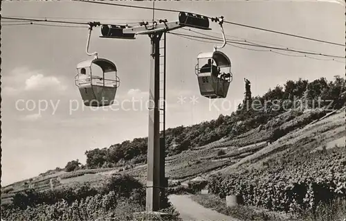 Seilbahn Ruedesheim Niederwalddenkmal  Kat. Bahnen