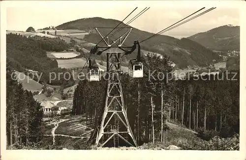 Seilbahn Schauinsland Freiburg Kat. Bahnen