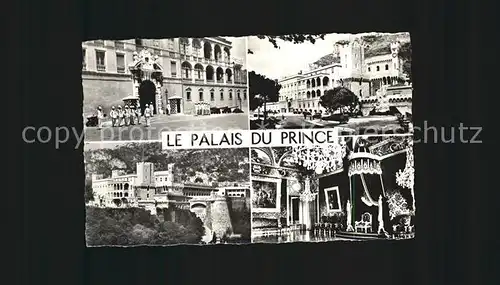 Leibgarde Wache Monaco Palais du Prince  Kat. Polizei