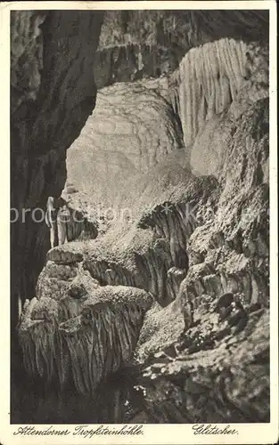 Hoehlen Caves Grottes Attendorn Tropfsteinhoehle Gletscher  Kat. Berge
