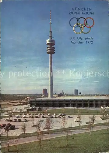 Olympia Olympia Turm Muenchen XX. Olympiade  Kat. Sport