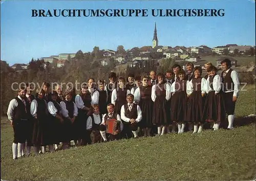 Trachten oesterreich Brauchtumsgruppe Ulrichsberg 