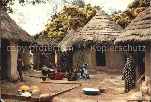 Typen Afrika Village Africain 