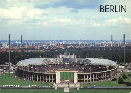 Stadion Berlin Olympiastadion  Kat. Sport