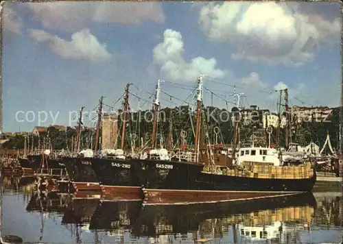 Boote Sassnitz Hafen  Kat. Schiffe