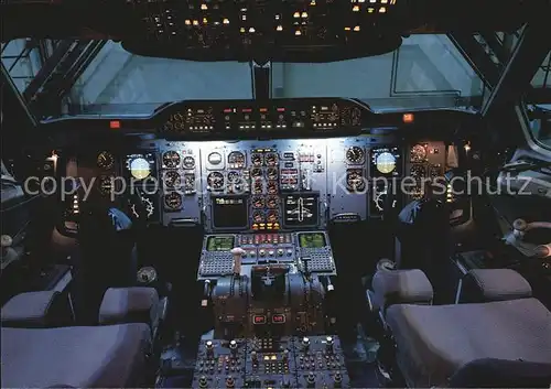 Swissair Cockpit Airbus A 310 221 Kat. Flug