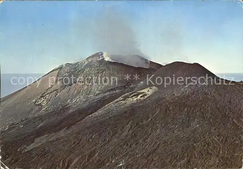 Vulkane Geysire Vulcans Geysers Etna Cratere principale Veduta aerea  Kat. Natur