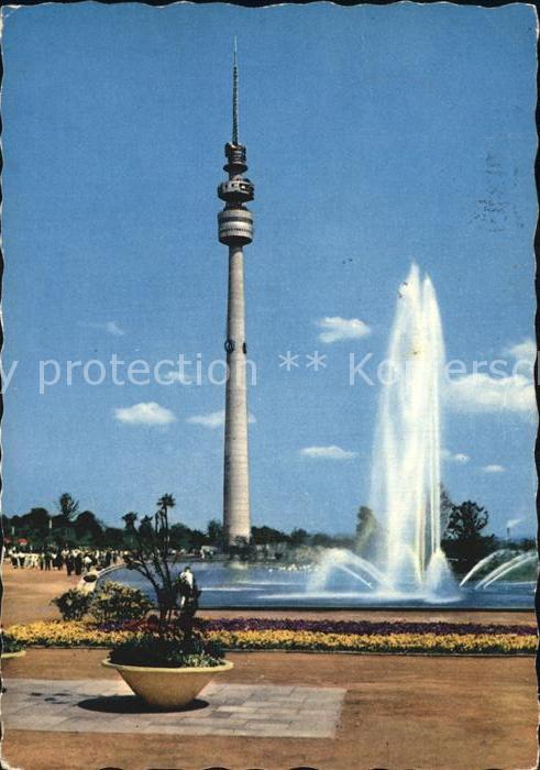 Fernsehturm Funkturm Dortmund Kat. Gebaeude oldhting.de