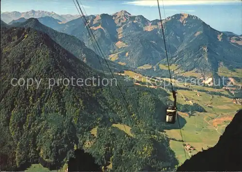 Seilbahn Rauschberg Ruhpolding  Kat. Bahnen