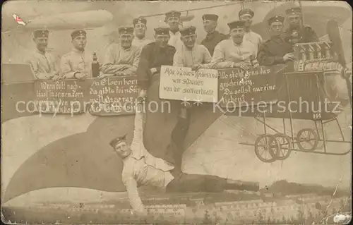 Militaria WK1 Elsenborn Belgien Gruppenfoto Aviatik  Kat. WK1