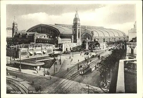 Bahnhof Hamburg Hauptbahnhof Kat. Eisenbahn