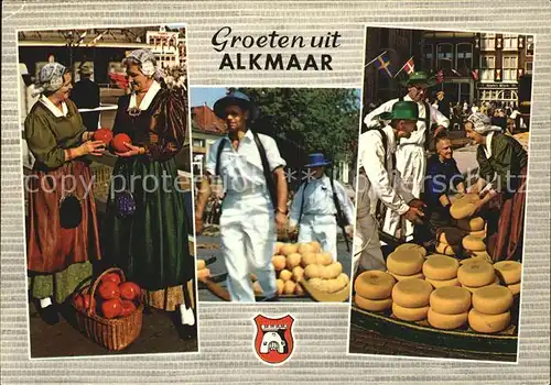 Kaese Kaeserei Alkmaar Kaesemarkt  Kat. Landwirtschaft