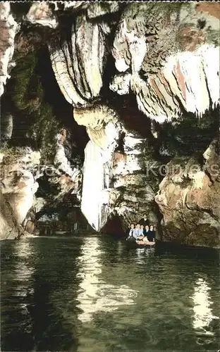 Hoehlen Caves Grottes Padirac Lac de la Pluie Poesie A. Vernemouze Kat. Berge