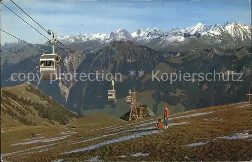 Seilbahn Lungern Breitenfeld Obwaldneralpen Kat. Bahnen