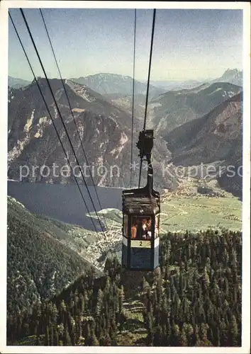 Seilbahn Hoellengebirge Salzkammergut  Kat. Bahnen