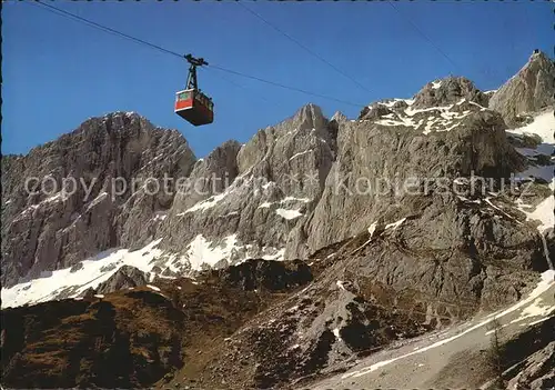 Seilbahn Dachsteinsuedwand Tuerlwandhuette Hunerkogel  Kat. Bahnen