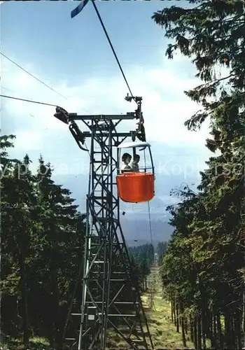 Seilbahn Wurmberg Braunlage Oberharz Kat. Bahnen