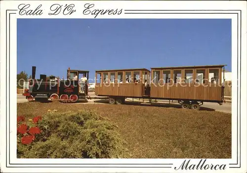 Lokomotive Cala D Or Express Mallorca  Kat. Eisenbahn