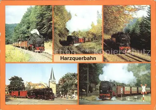 Lokomotive Harzquerbahn  Kat. Eisenbahn