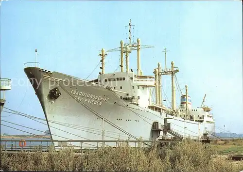 Schiffe Traditionsschiff Typ Frieden Rostock Schmarl  Kat. Schiffe