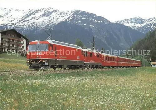 Eisenbahn Elektro Lokomotiven Ge 4 4 Nr. 643 Vals Ge 4 4 Nr. 627 Kat. Eisenbahn