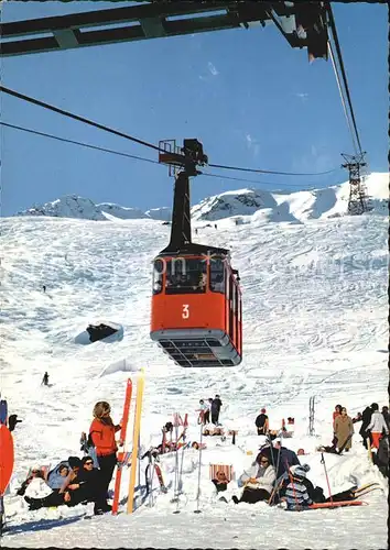 Seilbahn oetztaler Gletscherbahn Soelden  Kat. Bahnen