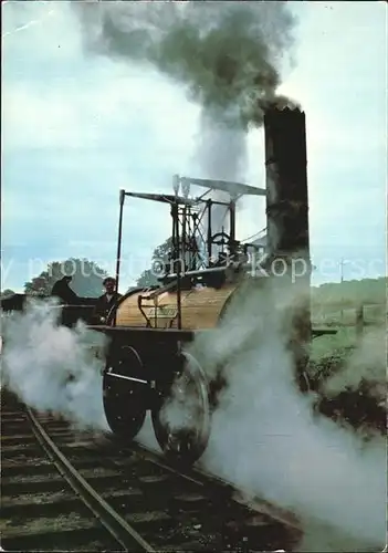 Lokomotive Locomotion Stockton ans Darlington Railway Beamish Kat. Eisenbahn