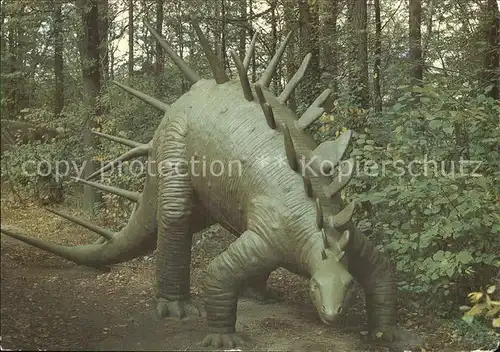 Dinosaurier Kentrurosaurus Saurierpark Kleinwelka Kat. Tiere