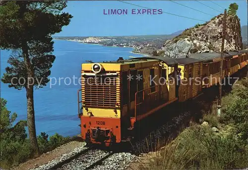 Eisenbahn Limon Express Costa Blanca Spanien  Kat. Eisenbahn