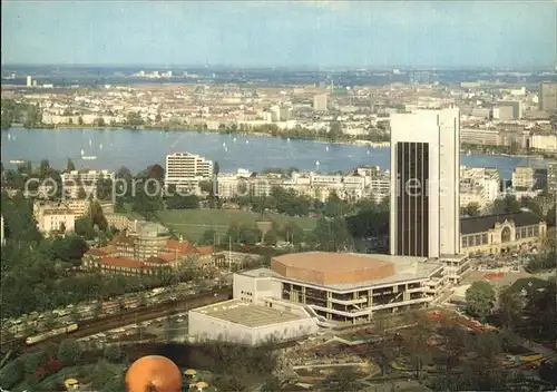 Gartenbauaustellung IGA 73 Hamburg Blick vom Fernsehturm Kat. Expositions