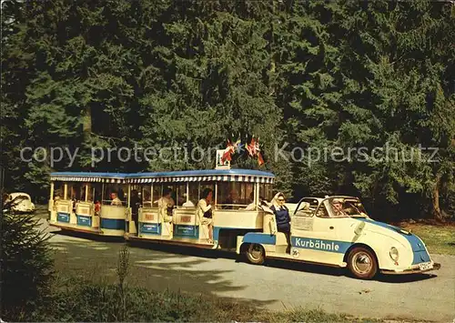 Bahnen Kurbaehnle Freudenstadt Schwarzwald Kat. Bahnen