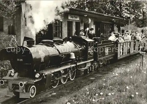 Lokomotive 25 Jahre Pioniereisenbahn Leipzig  Kat. Eisenbahn