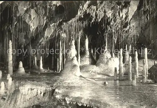 Hoehlen Caves Grottes Moravsky Kras Pohadkovy dom v Punkevni jeskni Kat. Berge