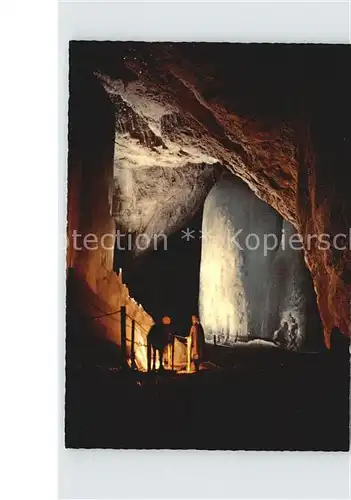 Hoehlen Caves Grottes Eisriesenwelt Salzburg Hymirburg Kat. Berge