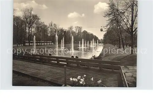 Bundesgartenschau Kassel Wasserspiele Liliputbahn Seilbahn  Kat. Expositions