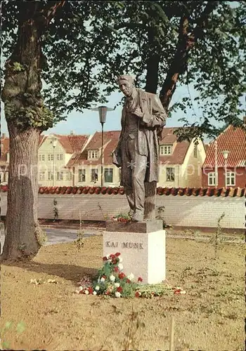 Denkmal Kaj Munk Statue Maribo  Kat. Denkmaeler