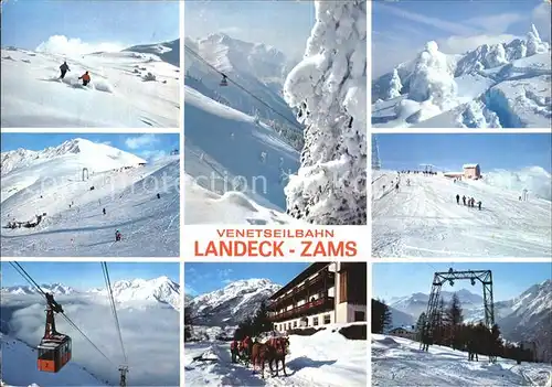 Seilbahn Venet Landeck Zams  Kat. Bahnen