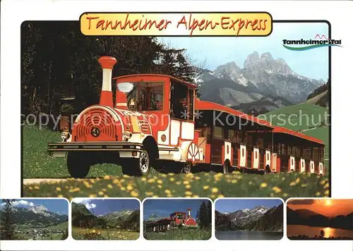 Bahnen Tannheimer Alpen Express  Kat. Bahnen