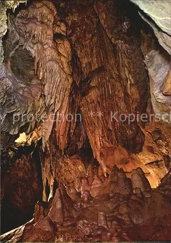Hoehlen Caves Grottes Teufelshoehle Pottenstein Barbarossabart  Kat. Berge